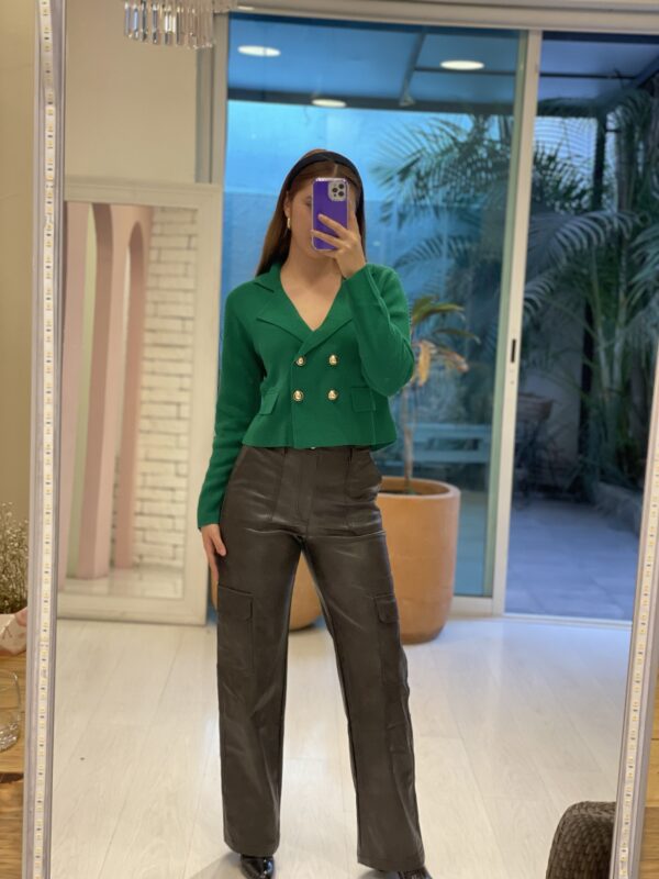 Pantalón Cargo Vinil