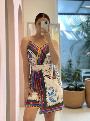 Vestido Envolvente Colorfull