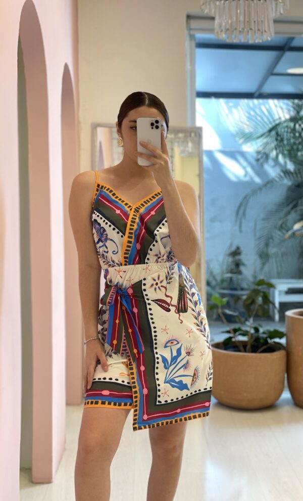 Vestido Envolvente Colorfull
