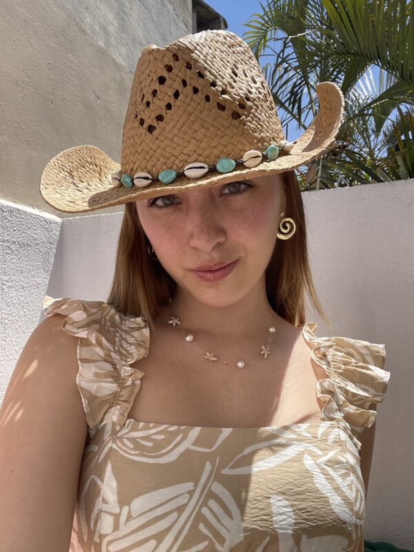 Vestido Camel & Cream