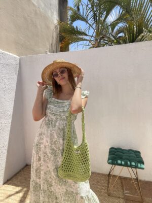 Vestido Verde Print Floral