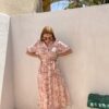 Vestido Baby Pink Print Floral - Imagen 2