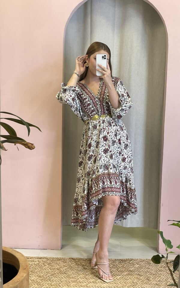 Vestido Bohemio High & Low - Imagen 2