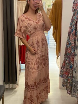 Vestido Bohemio Baby Pink