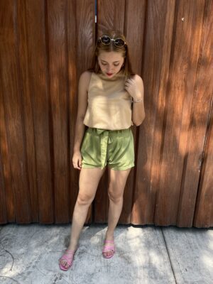 Blusa Globo Khaki