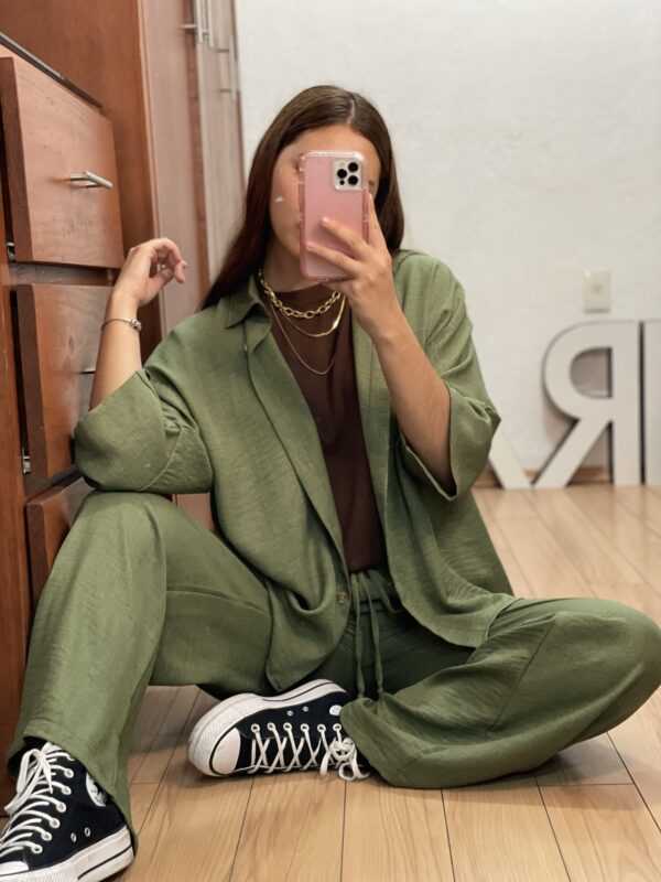 Set Verde Olivo