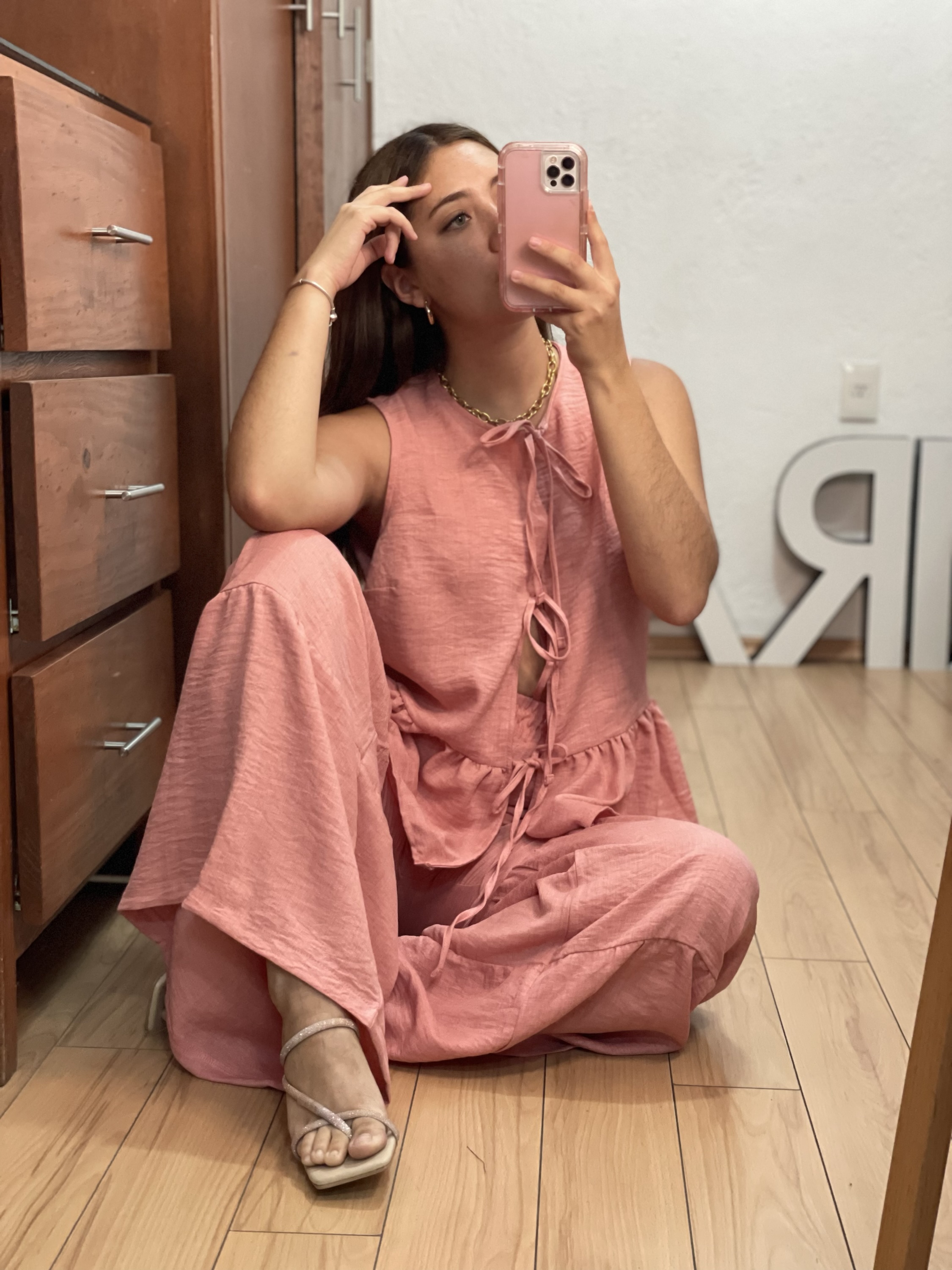 Set Baby Pink Moños