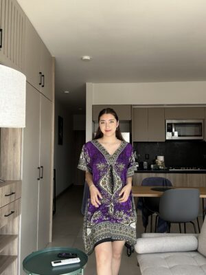 Vestido Hindu Morado