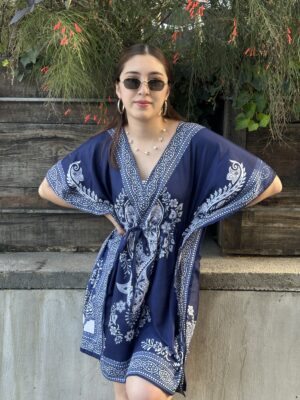 Kaftan azul rey