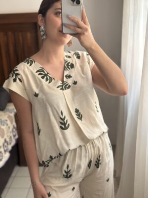 Conjunto Arena Print Verde